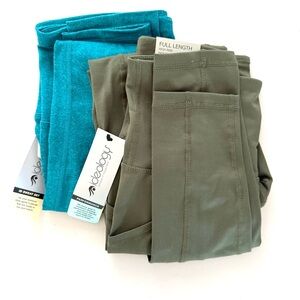 NWT Ideology Green and Teal Leggings Bundle